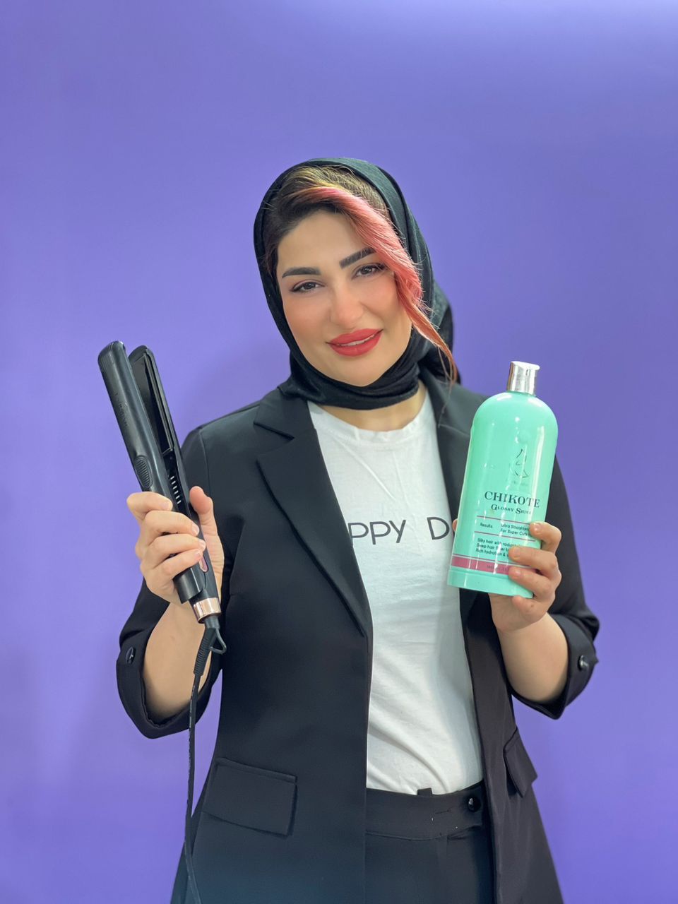 وبسایت رسمی خانم الهام نعمت پور، مدرس کراتین مو در بابل